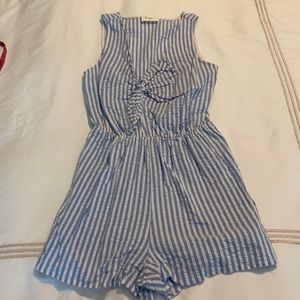 Everly seersucker romper S